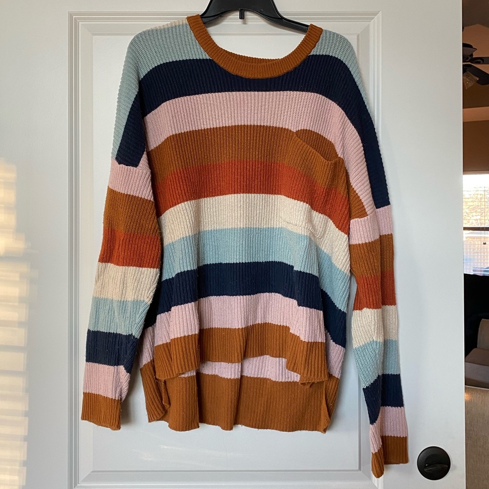 Madewell striped sweater